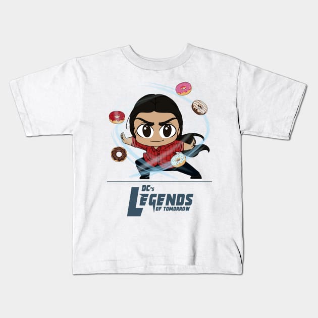 Zari Tomaz Donut Wielding? Kids T-Shirt by RotemChan